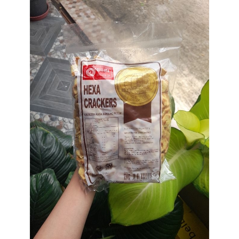 

Hexa Nissin Crackers Rasa Bawang Putih