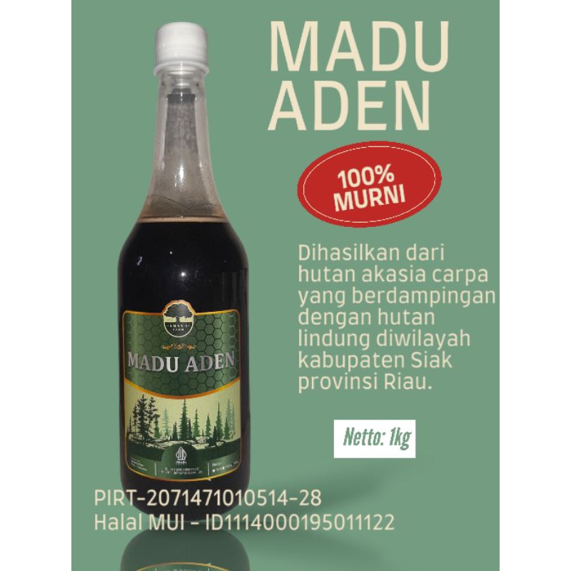 

Madu Aden Madu Sumatra Asli Murni 1kg
