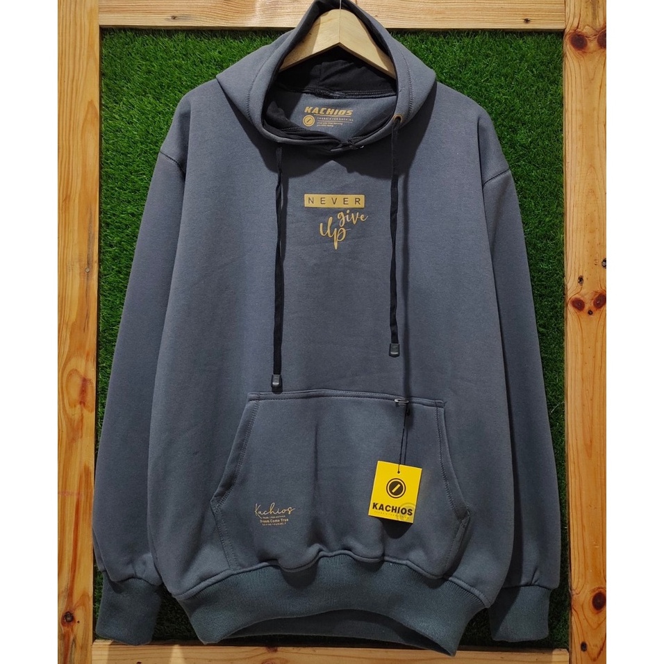 Model Baru Hoodie Premium Sweater Hoodie Pria Distro Kachios Bruno Mars Abu Original Tebal Size M L 
