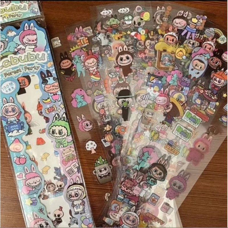 

Sticker Labubu Panjang Sticker Viral