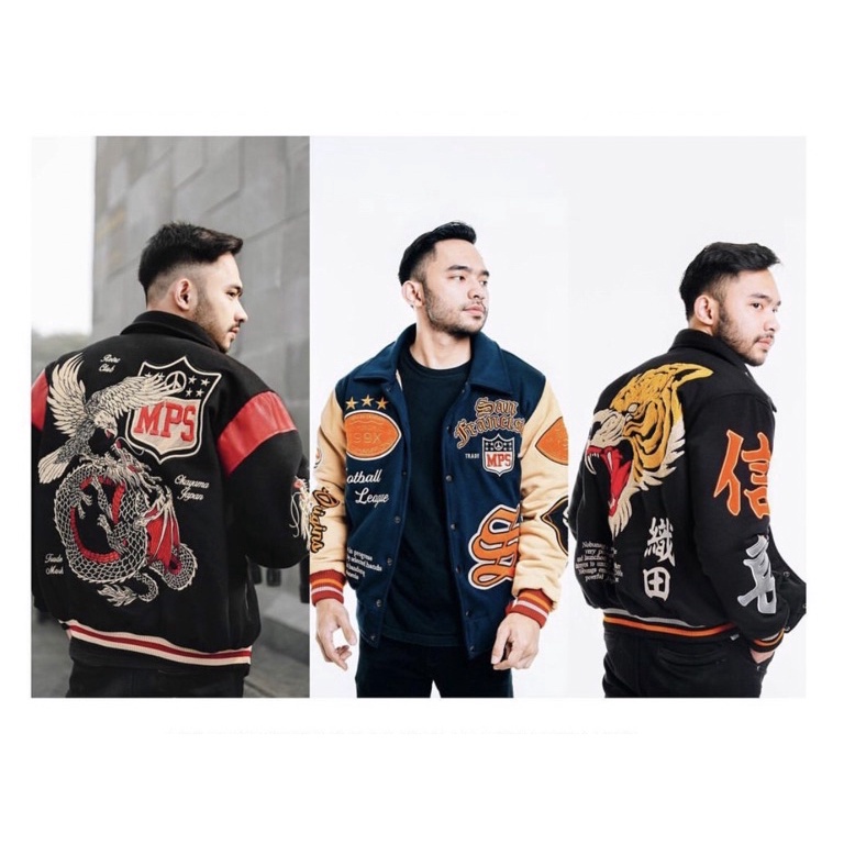 Menarik JAKET VARSITY JAKET BASEBALL PRIA WANITA JAKET RACING PRIA WANITA JAKET BOMBER VARSITY JACKE
