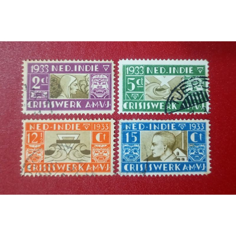 

PRANGKO NED INDIE SERI AMVJ 1933