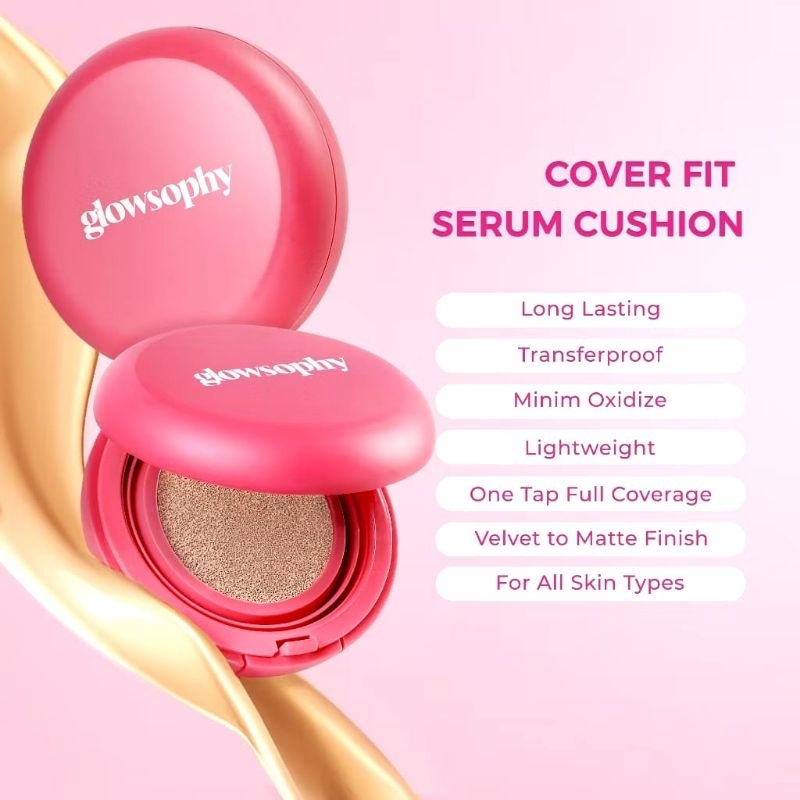Glowsophy Cover Fit Serum Cushion Transferproof All Day