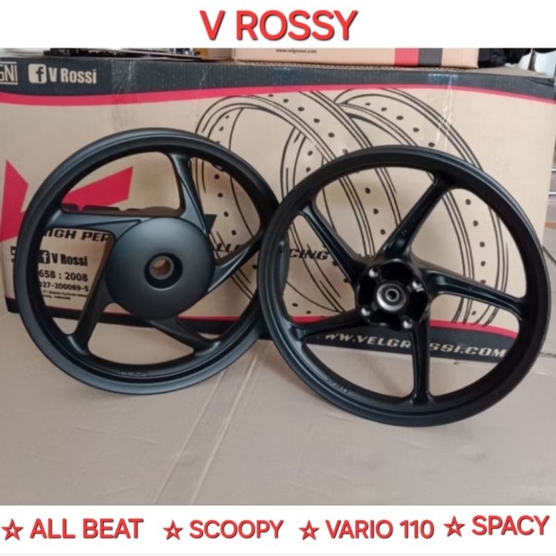 VELG RACING STANDAR GENIO BEAT DELUXE LED BEAT STREET LED BEAT FI BEAT ESP BEAT POP BEAT KARBU SCOOP