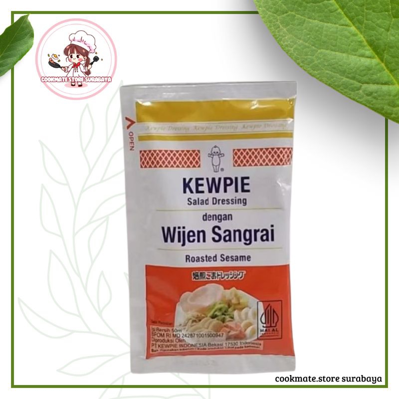 

Kewpie Wijen Sangrai 50ml / Kewpie Roasted Sesame