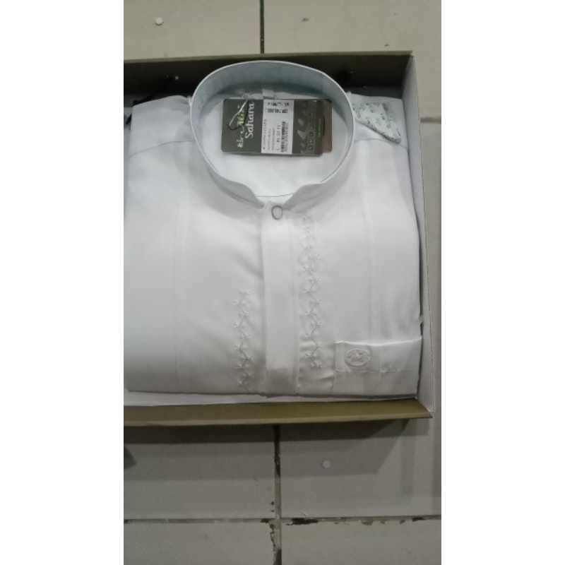 baju Koko al Mia mt Sahara baju Koko Al Mia lengan polos