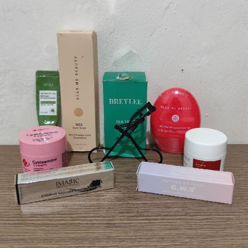 Preloved & NEW Skincare Makeup Dearme  You Browcara MOP Lipgloss Breylee