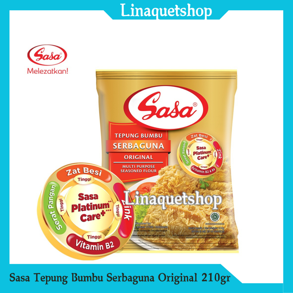 

SASA Tepung Bumbu Serbaguna Original 210gr