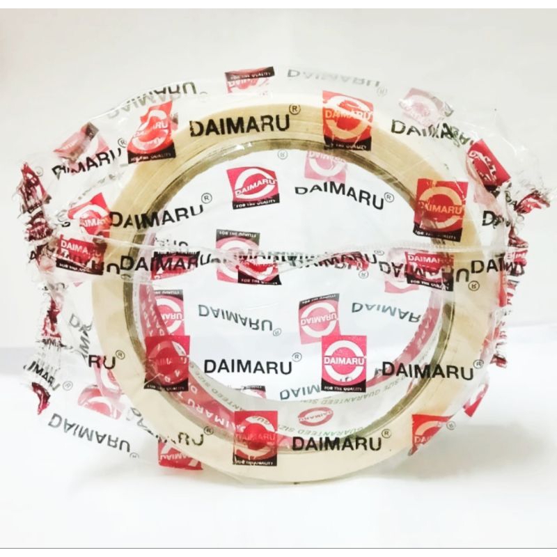 

Masking Tape/Lakban Kertas Daimaru 1 inchi 24mm x 21meter