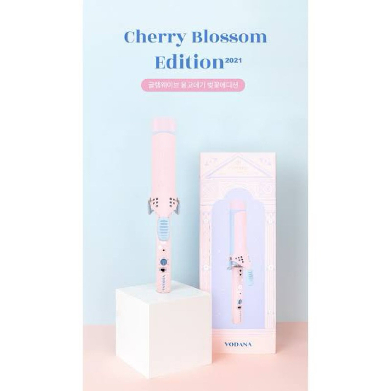 Preloved Vodana Curling Iron 36mm Cherry Blossom Edition