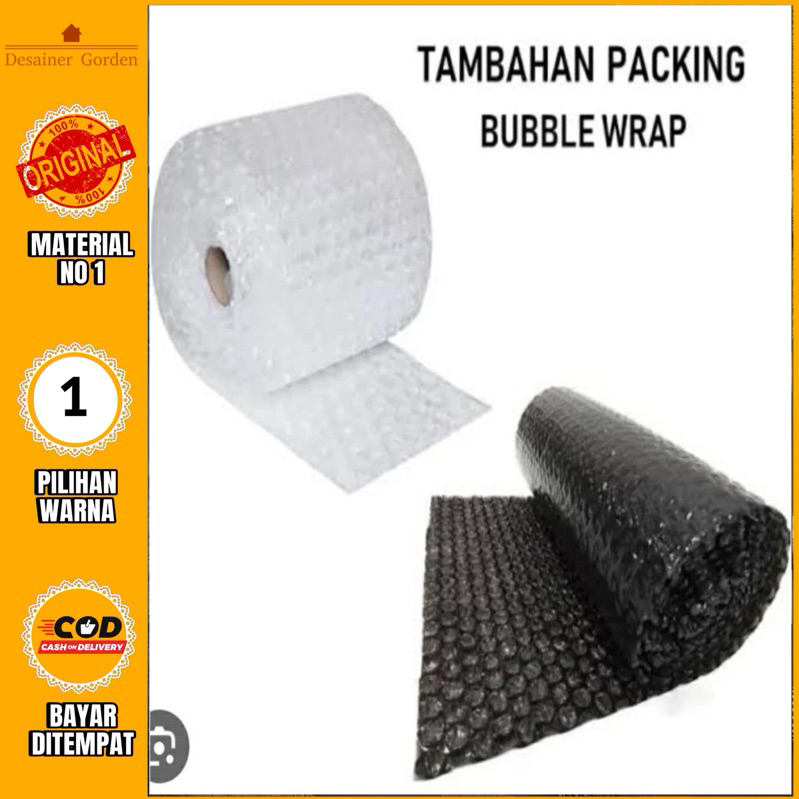 

EXTRA BUBLE WRAP PACKING TAMBAHAN