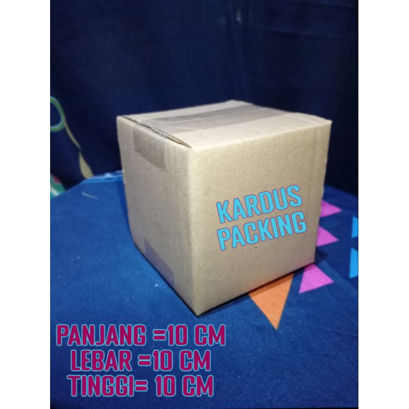 

kardus packing 10x10x10 kadus kecil kardus plos