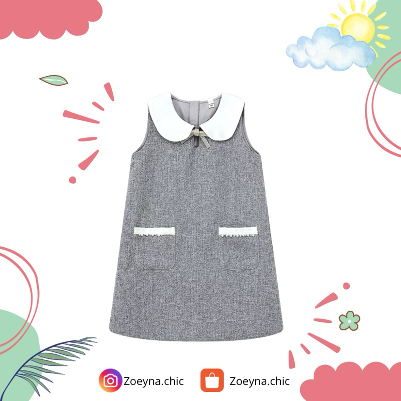 Gaun anak ala Prancis