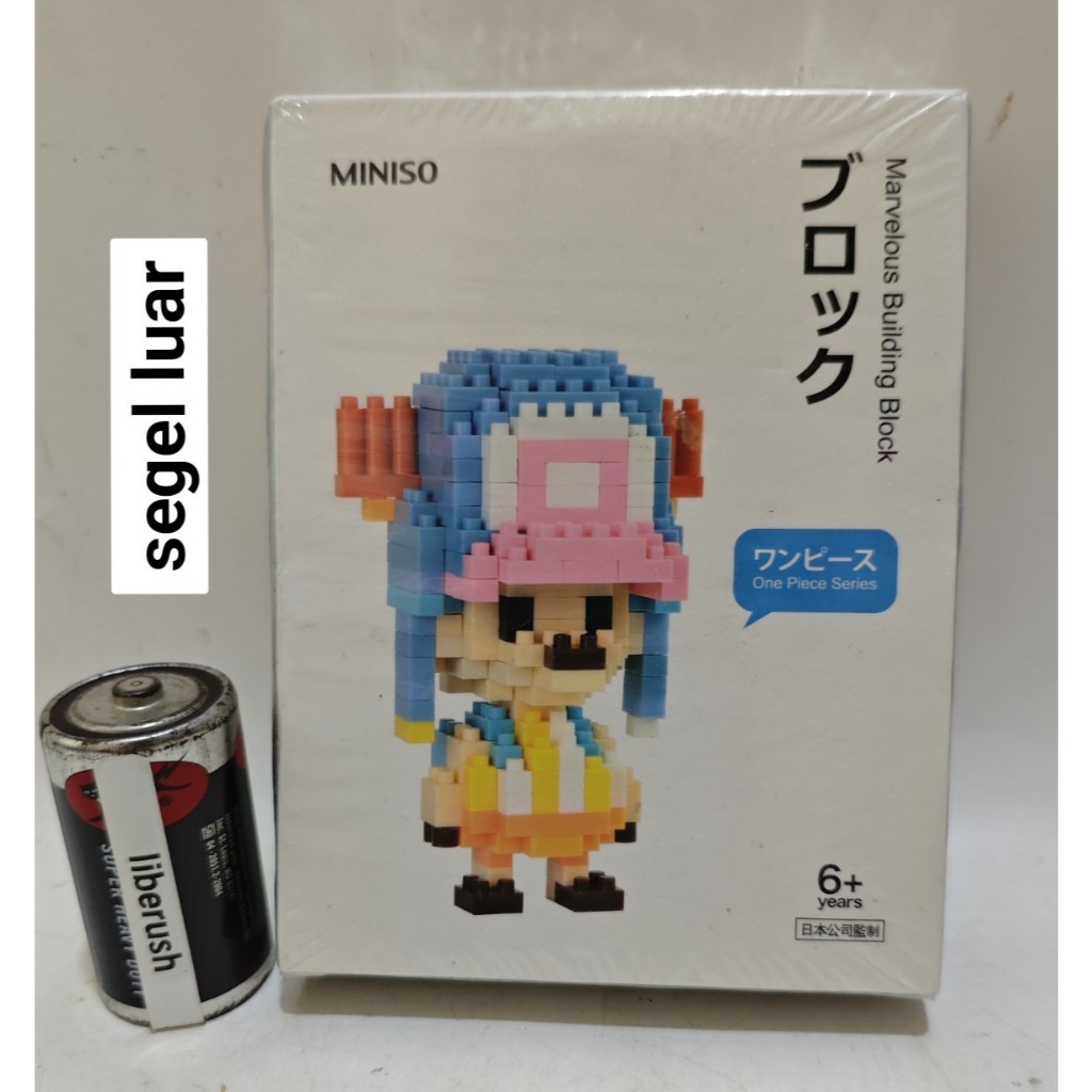 miniso building block nano brick one piece tony chopper figure