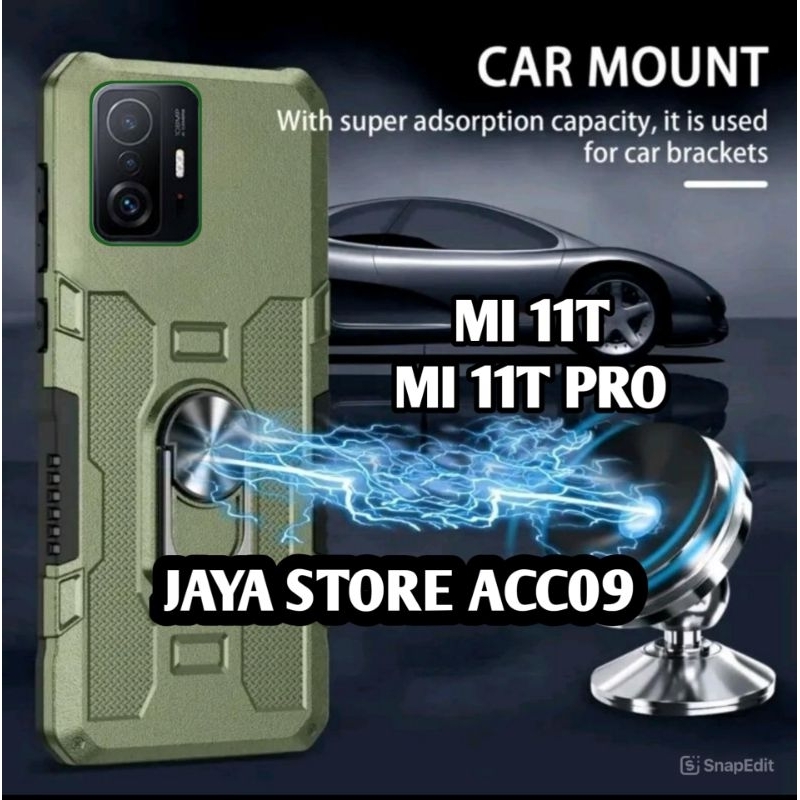 CASE XIAOMI MI 11T/MI 11T PRO CASE ROBOT HIT EYE RING