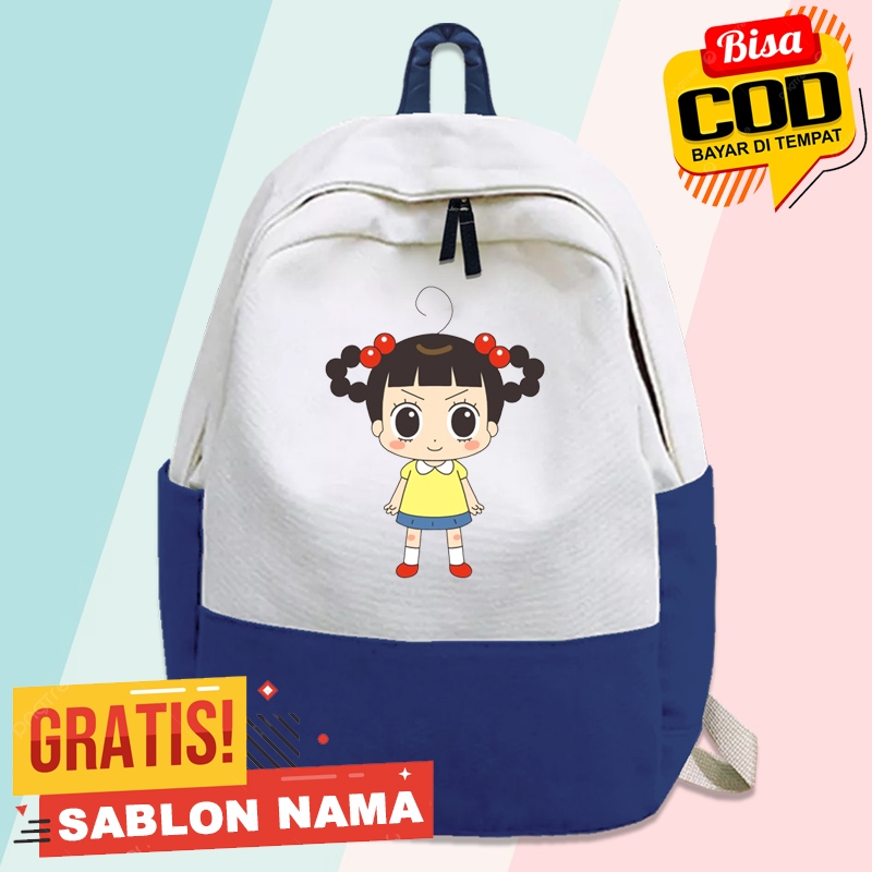 Tas Ransel Anak Choi Jadoo Hello Jadoo / Tas Gendong Anak Sekolah TK SD Ngaji Laki Laki & Perempuan 