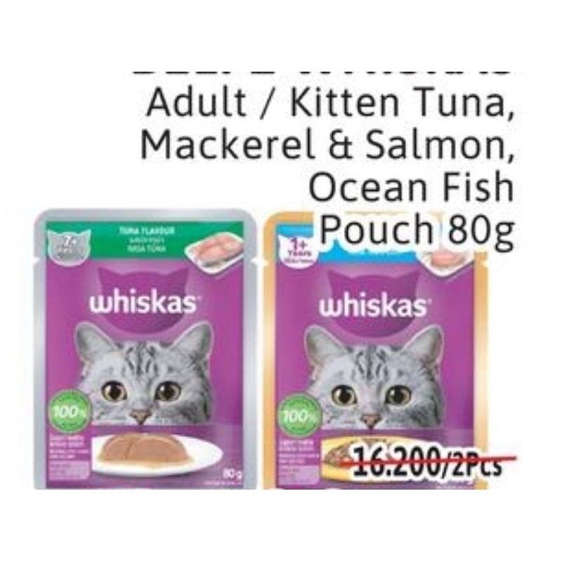 Whiskas makanan kucing