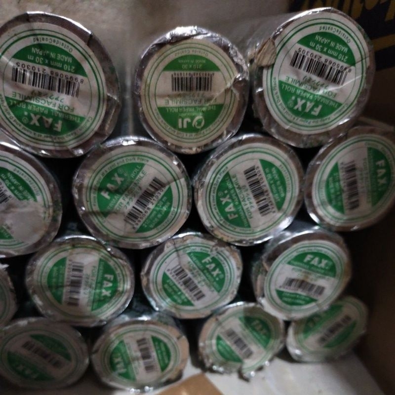 

(PER ROLL) KERTAS FAX 210mm x 30 mm