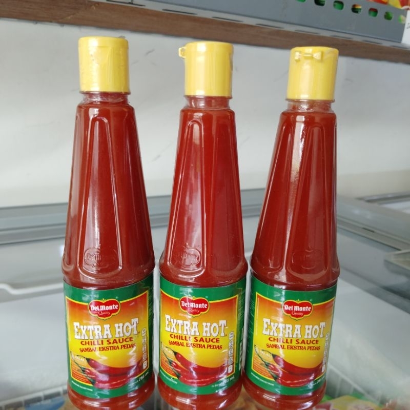 

DEL MONTE Extra Hot Chilli Sauce Botol 265gr