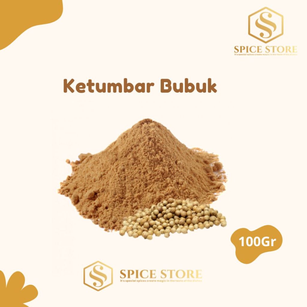 

Spice Store - Bumbu Dapur Bubuk Ketumbar 100 Gr