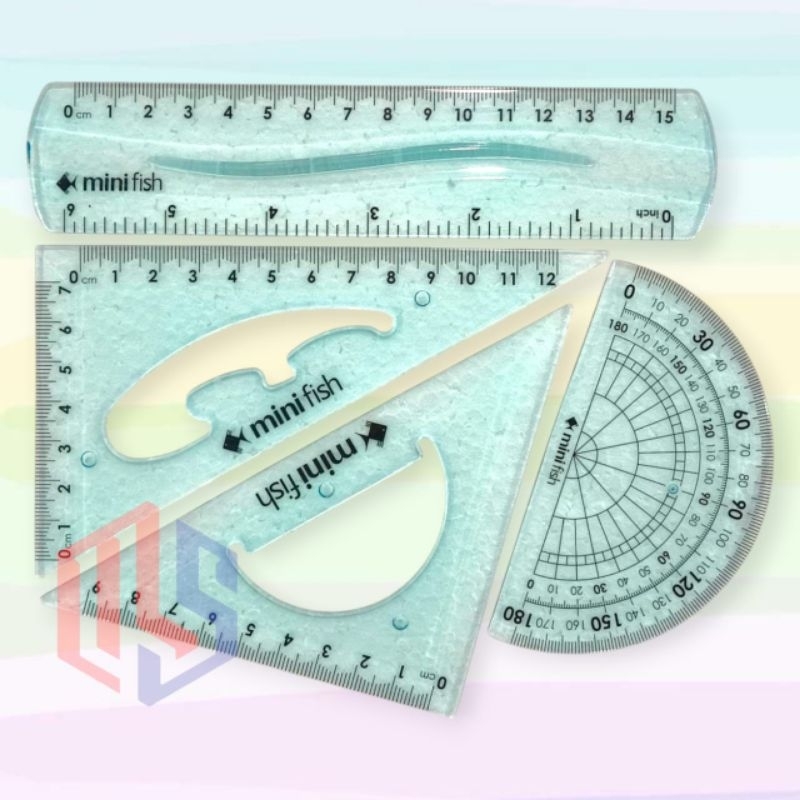 

Penggaris Fleksibel / Penggaris Lentur Set Mini Fis