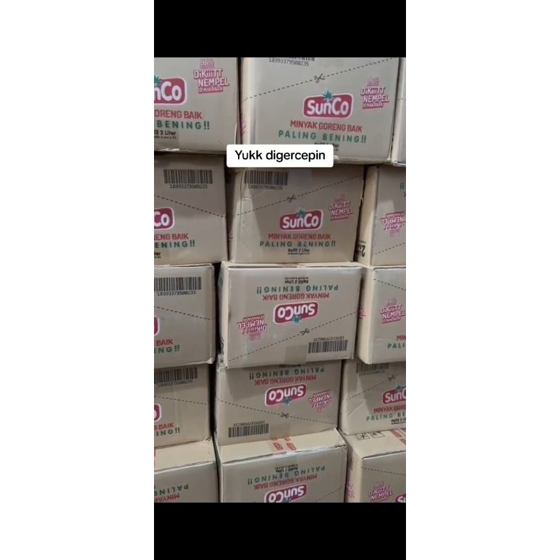 

MINYAK SUN CO 1 DUS 6 X 2 LITER