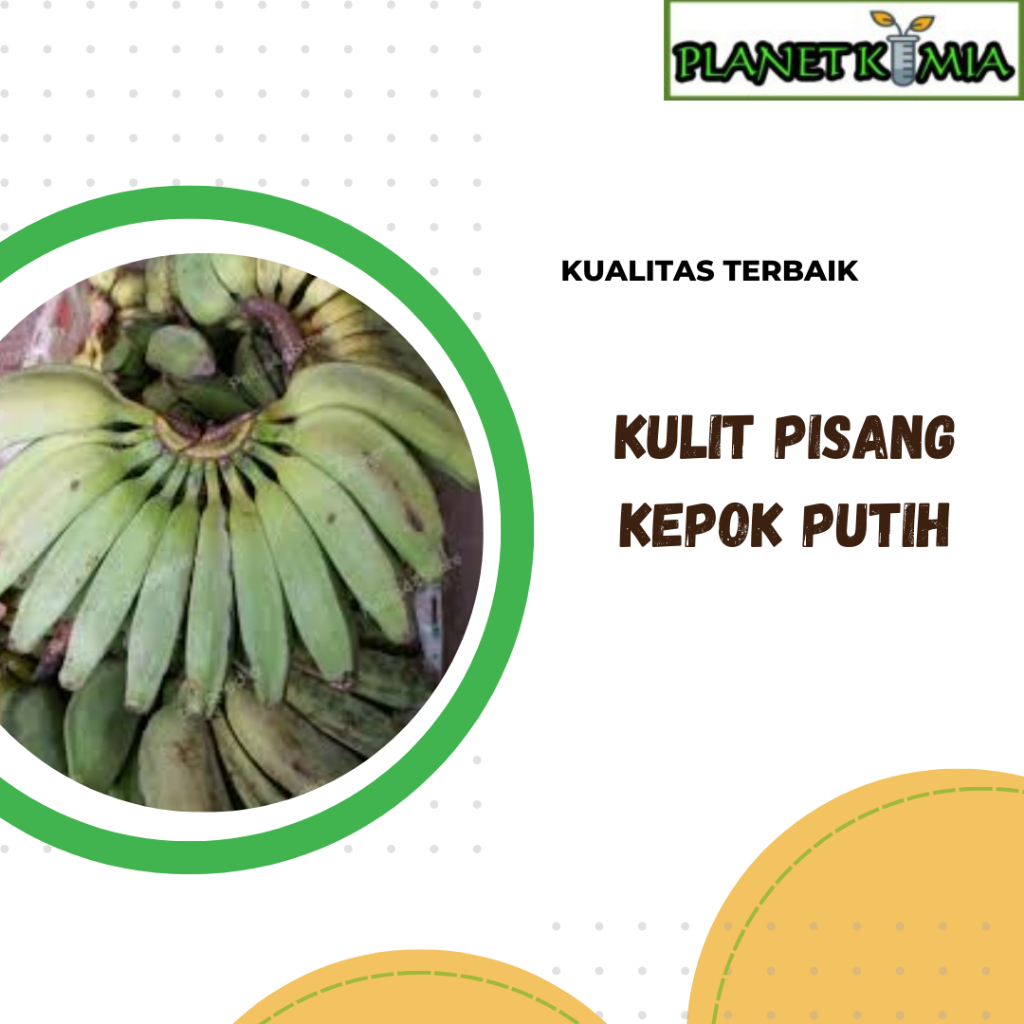 

ekstrak kulit pisang kepok putih bet product