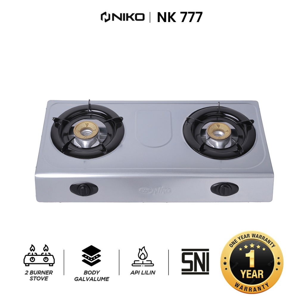 Kompor Gas Niko 2 Tungku Murah Berkualitas