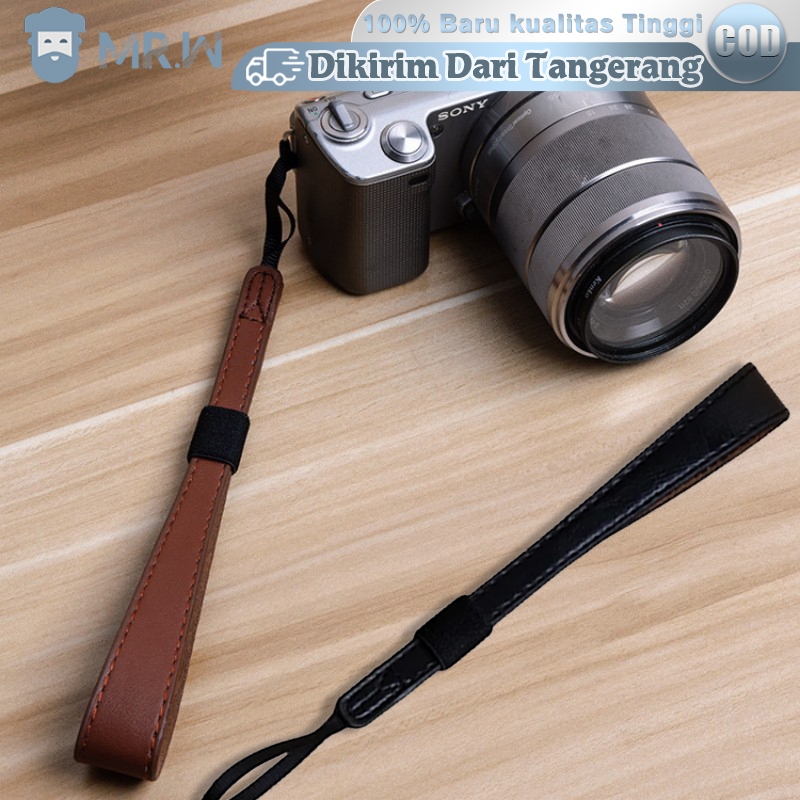 Strap Kulit Kamera Universal Strap Kamera Tangan Adjustable Kamera Hand Strap Tali Kamera Tangan