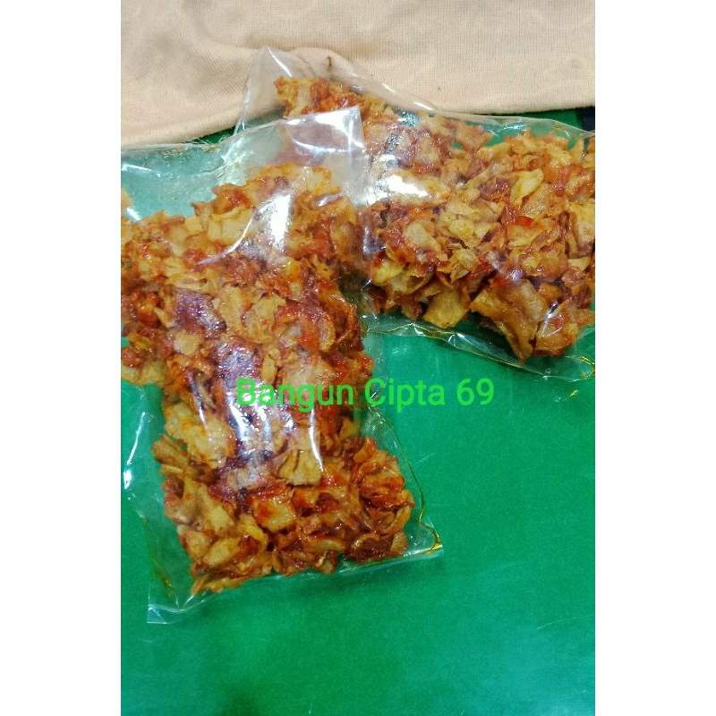 

Keripik Cabe teri 250 gr