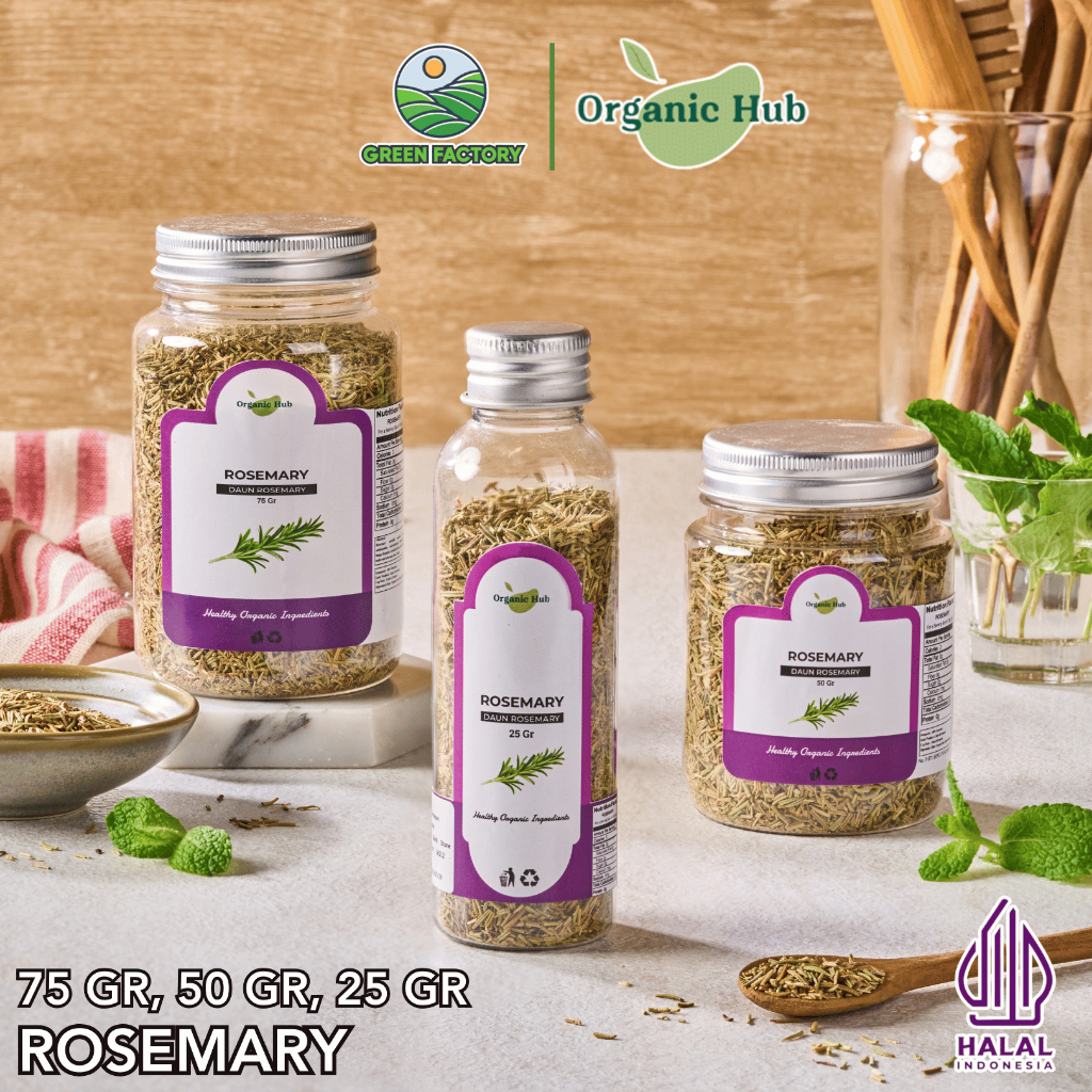 

Organic Hub Daun Rosemary Kering Bubuk Dried Rosemary