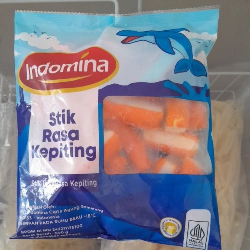 

INDOMINA CRAB STIK KEPITING 500GR