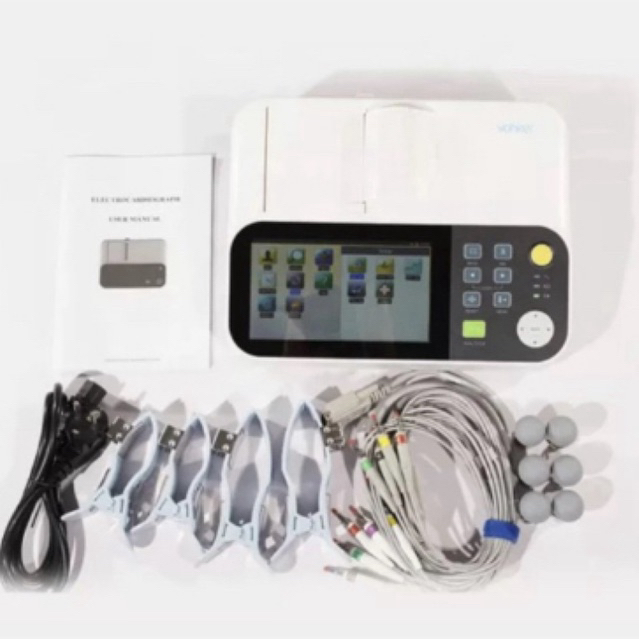 EKG 6 Channel Beckman