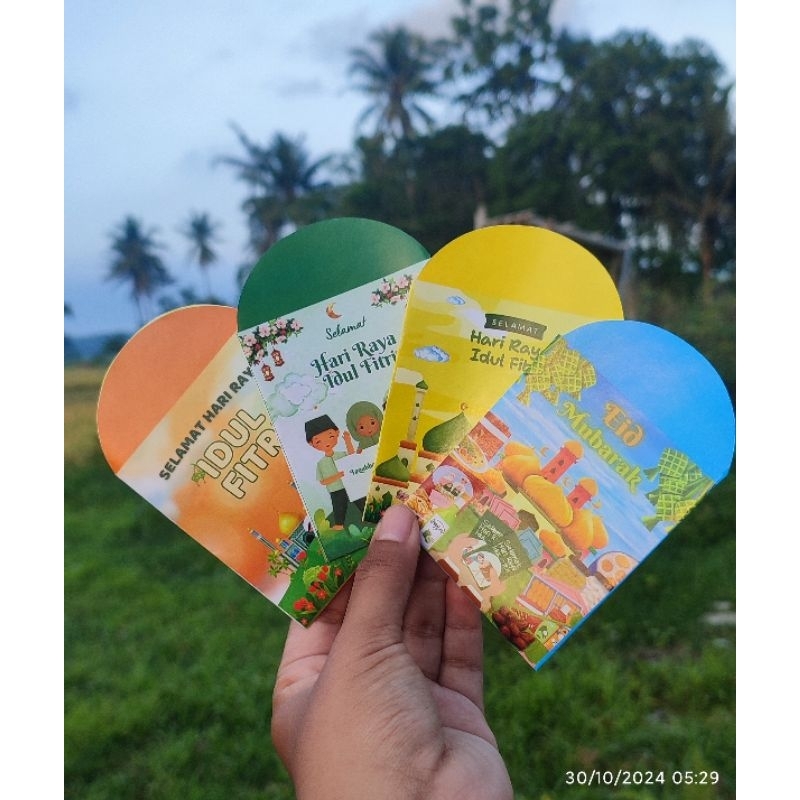 

amplop lebaran glosy 10 pcs