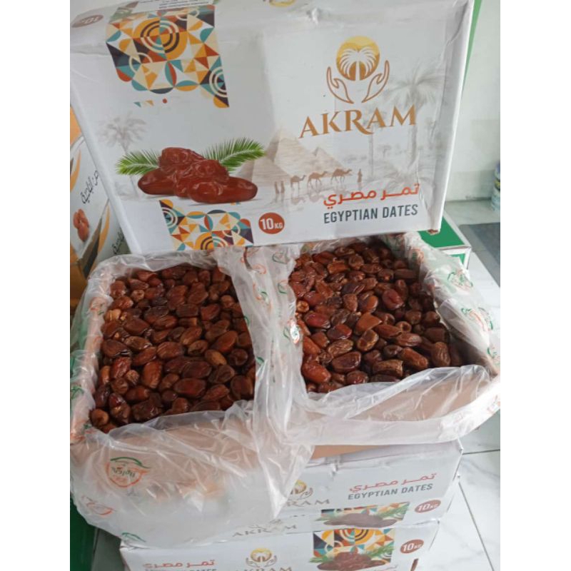 

Kurma Mesir merk AKRAM 10kg