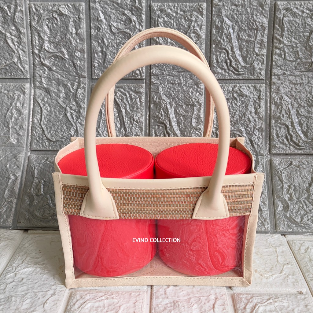 

Tas Hampers Mika Mendong Untuk 2 Toples Silinder Keranjang Parcel Hari Raya