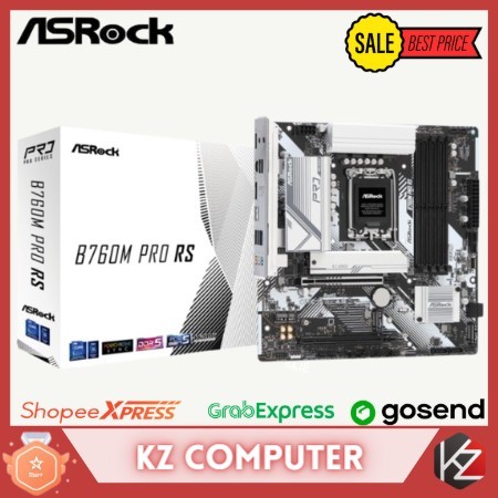 ASROCK B760M PRO RS WIFI DDR5 (Intel LGA 1700, DDR5, B760)