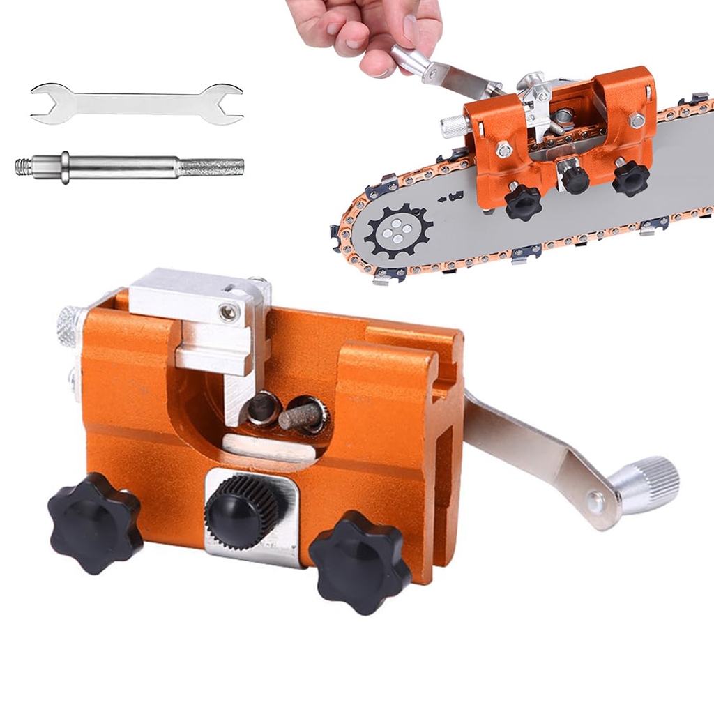 Pengasah Gergaji Rantai, Pengasah Rantai Gergaji Tangan Manual, Perangkat Pengasah Gergaji Rantai Ma