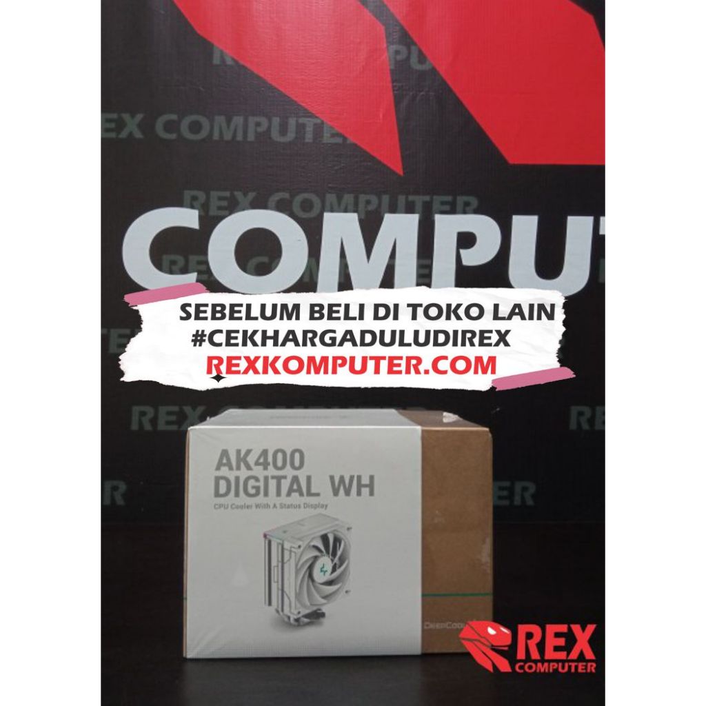 DEEPCOOL AK400 DIGITAL WHITE