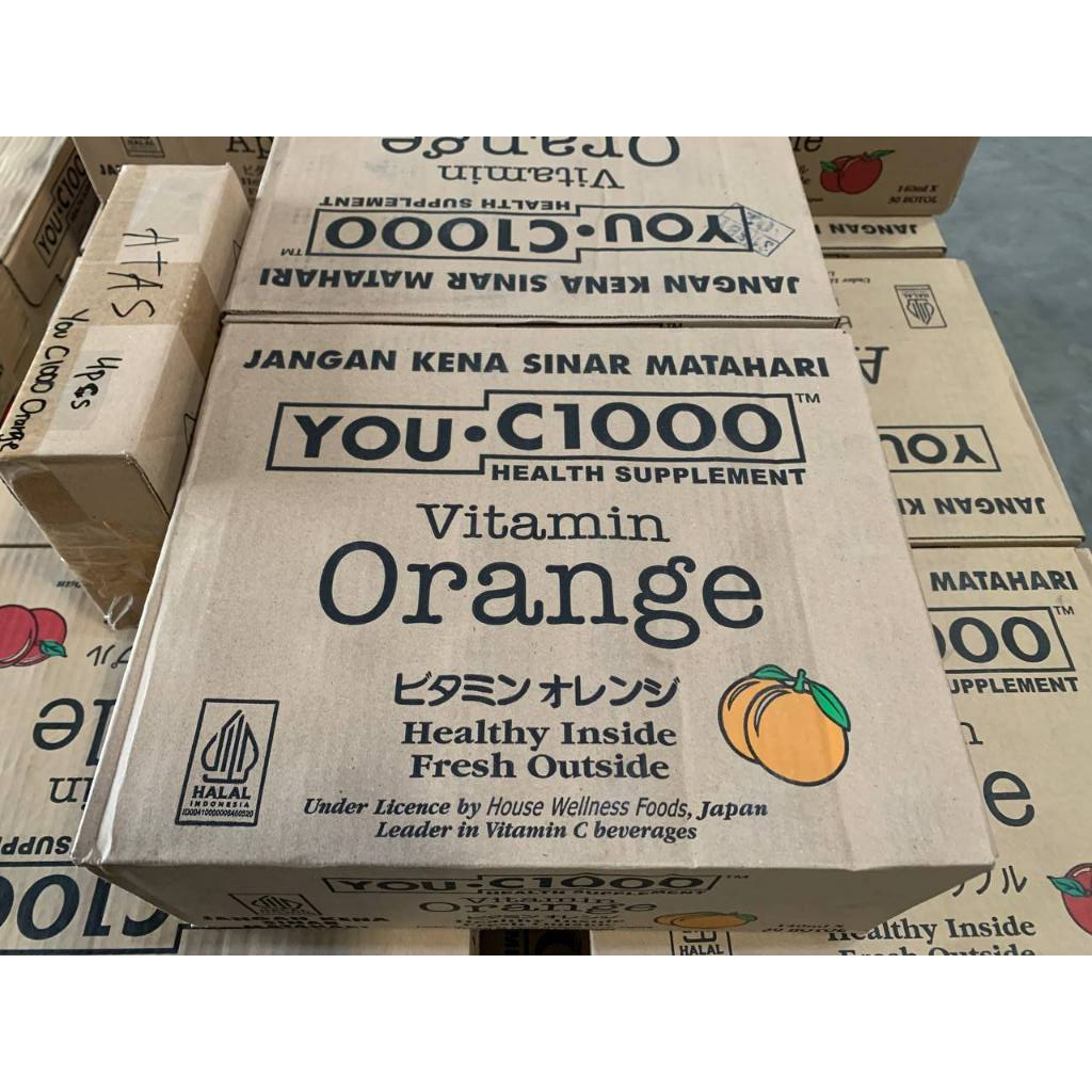 

You C1000 140ml Orange - Karton isi 30 Botol