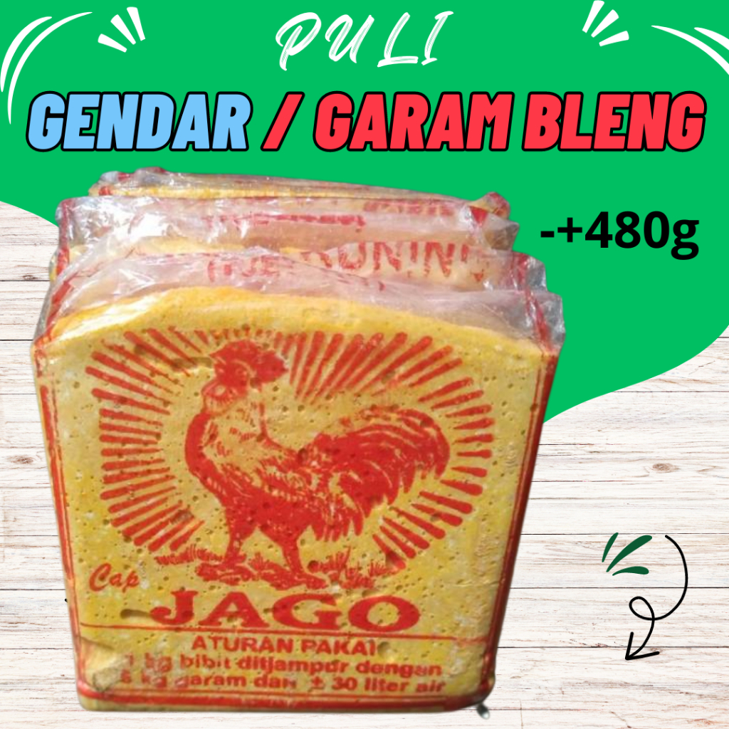 

Garam Bleng Puli Gendar - Buat Kerupuk dan lontong