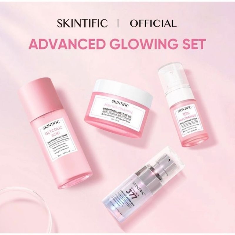 skintific glowing set
