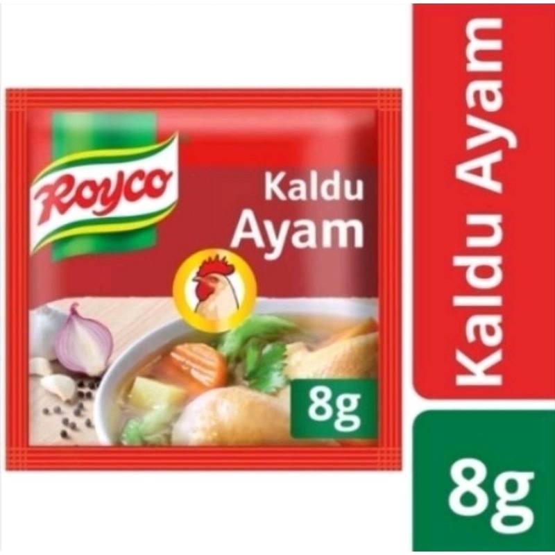 

ROYCO BUMBU PELEZAT SERBAGUNA AYAM PCK 12x8g