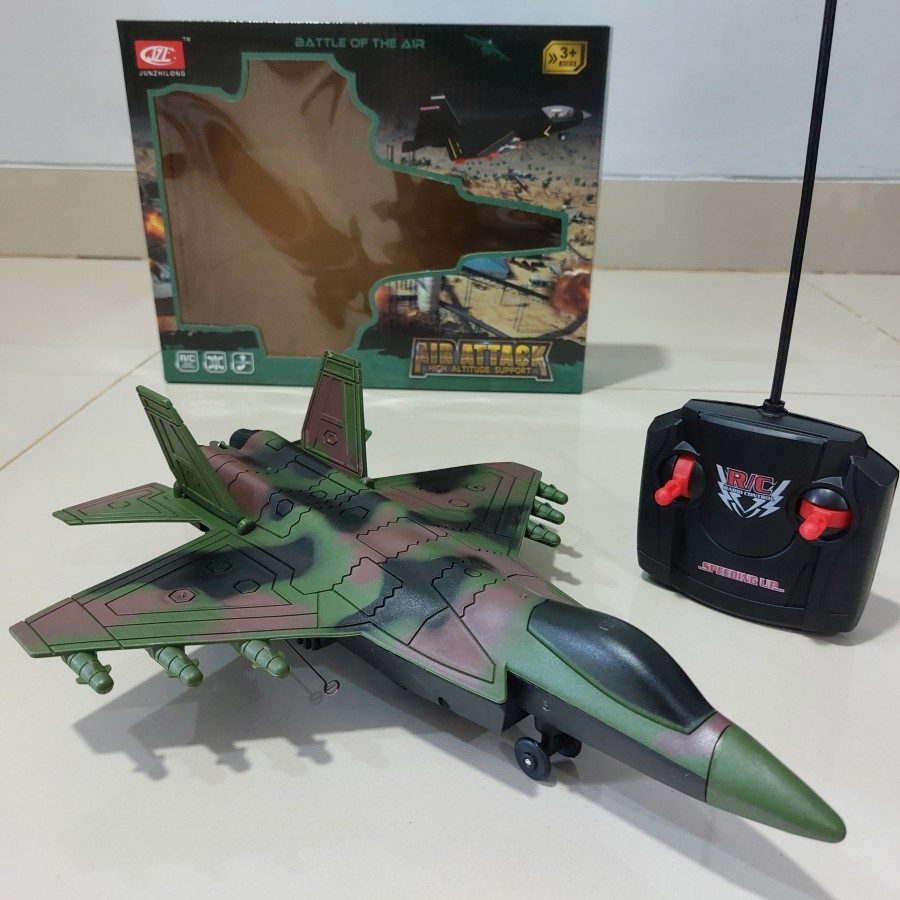 Mainan RC Pesawat Jet Tempur Remote Kontrol Pesawat