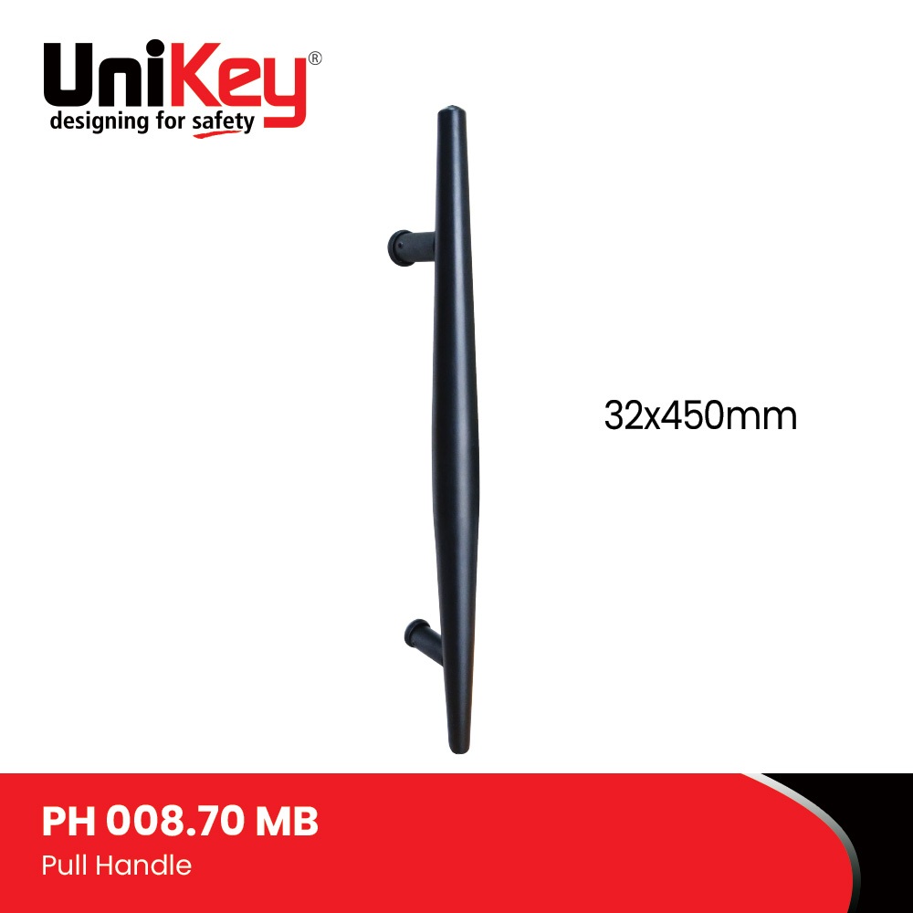 UniKey Pull Handle PH 008.70 450MM MB