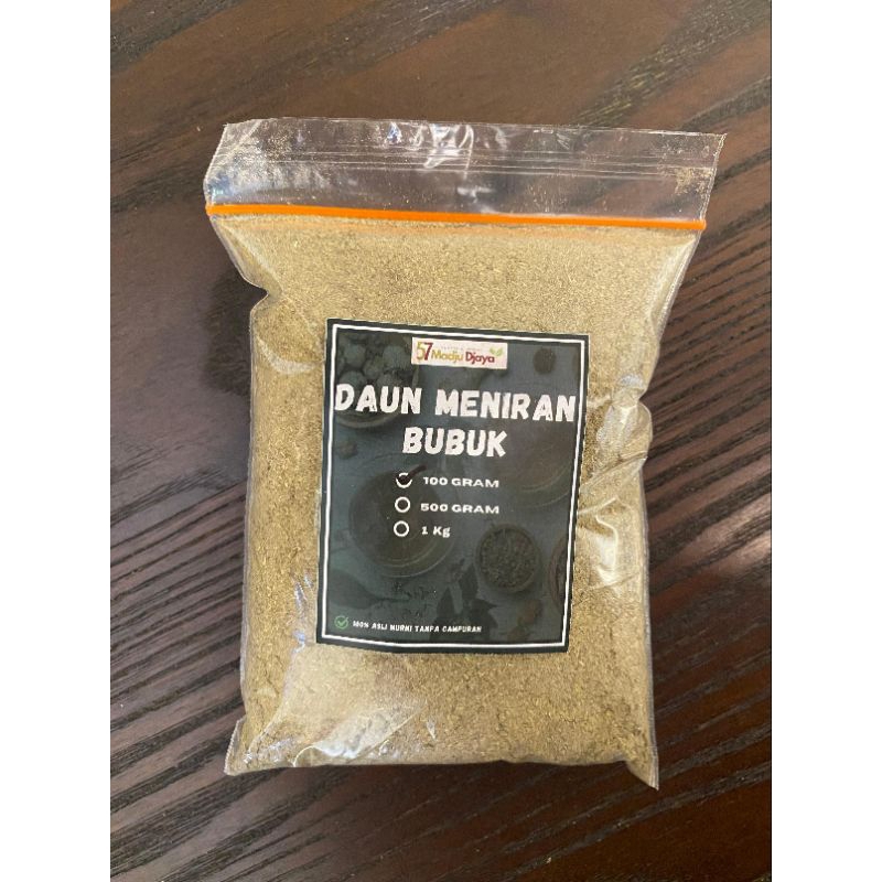 

Daun Meniran bubuk 100 gram murni tanpa campuran