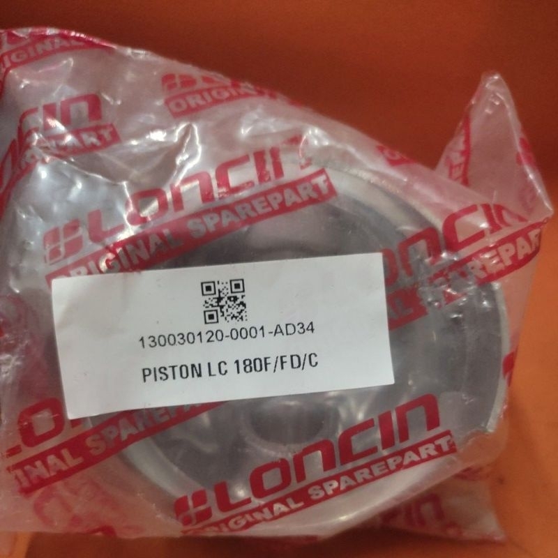 ORIGINAL LONCIN  PISTON ONLY LC180 10HP