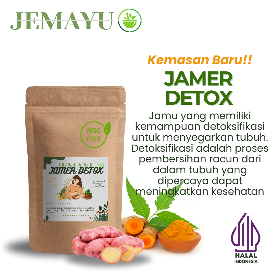 

[ORIGINAL] JEMAYU JAMU DETOX Jamu Sehat Herbal detox