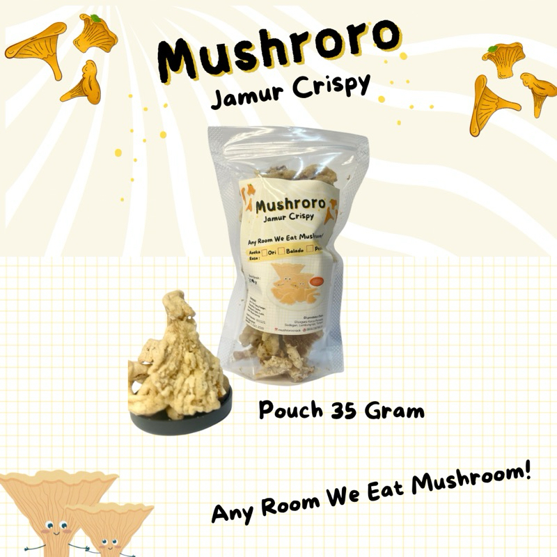 

Jamur Crispy 35g