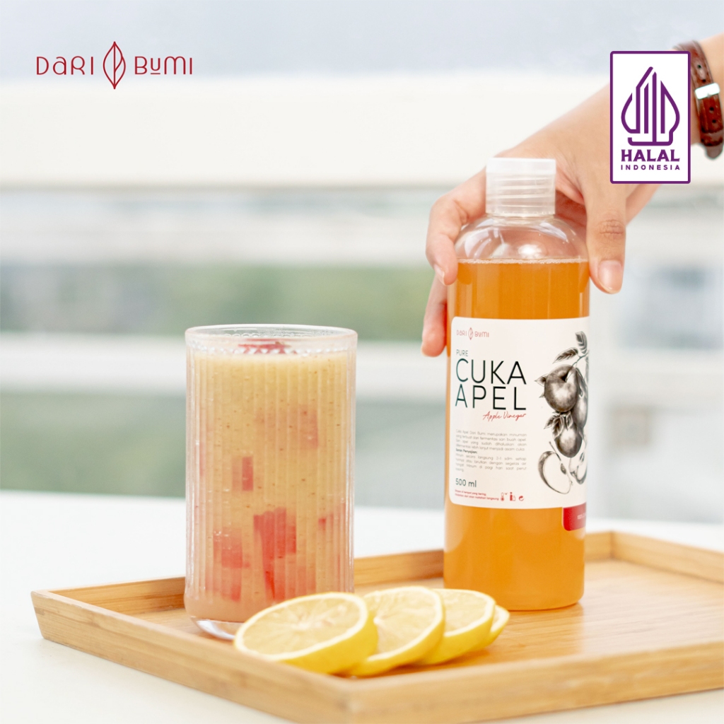 

Dari Bumi [ Jogja Yogyakarta ] Cuka Apel 250 ml Asli Minuman Diet Premium Pure Original